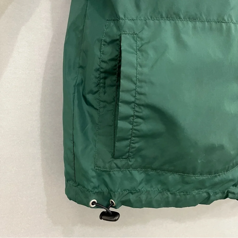Tommy Hilfiger Athletics Green Zipper Lined Windbreaker Jacket